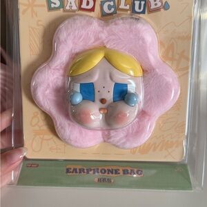 Popmart Sad Club Crybaby Earphone Pouch